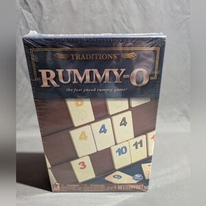 Traditions Rummy-O Game Tile Fast Paced Game Spin Master Sealed NEW